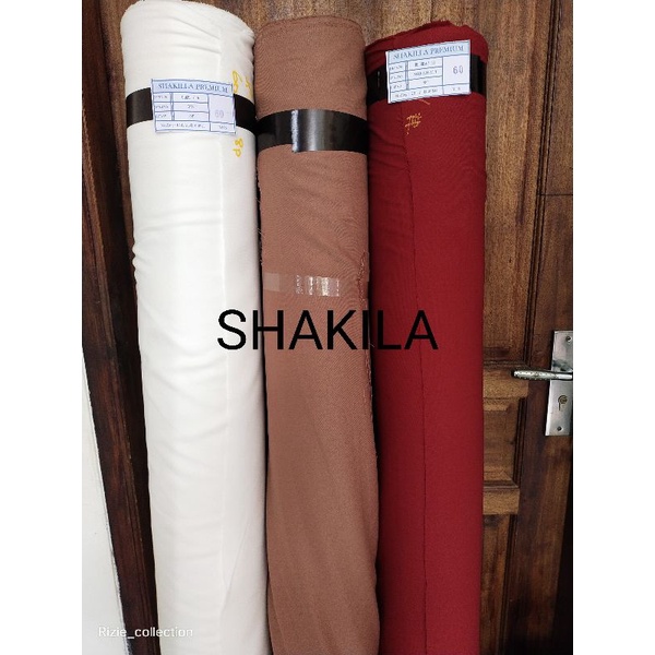 Jual Kain Shakila Polos Meteran Per Cm Shopee Indonesia