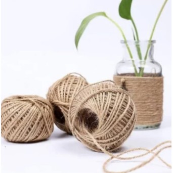 

Tali Rami / Hemp Rope / Jute Rope / Tali Goni Vintage untuk Dekorasi & Kerajinan Tangan