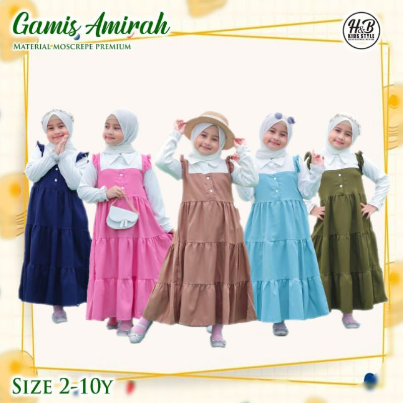 GAMIS AMIRAH BY H&B KIDS STYLE