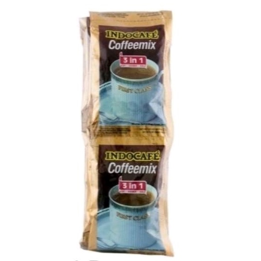 Indocafe Coffemix 3 in 1 / Kopi indocafe 1 Renceng 10 Pcs