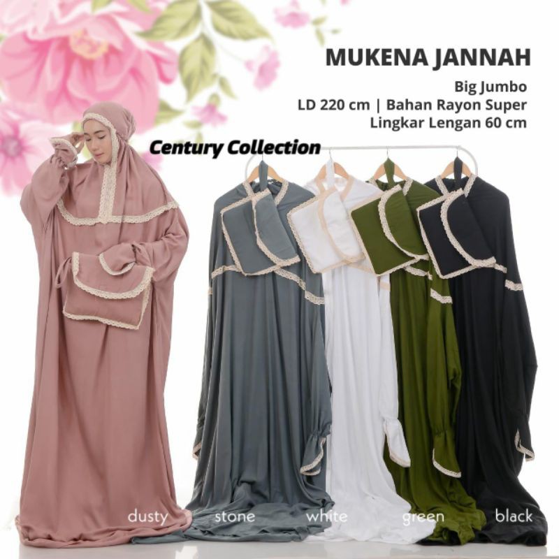 MUKENA JANNAH BY CENTURY COLLECTION