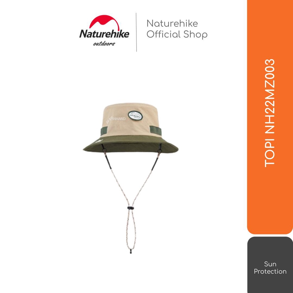 TOPI BUCKET ANAK HIKING / CAMPING / MANCING NATUREHIKE NH22MZ003
