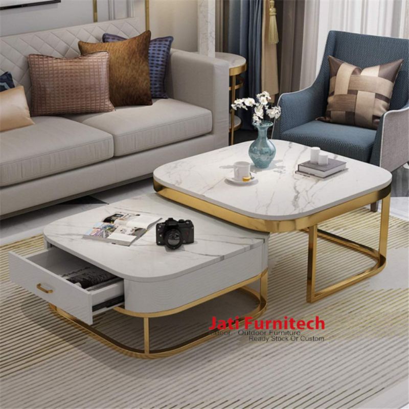 Coffe Table Modern Stainless // Jati Furnitech