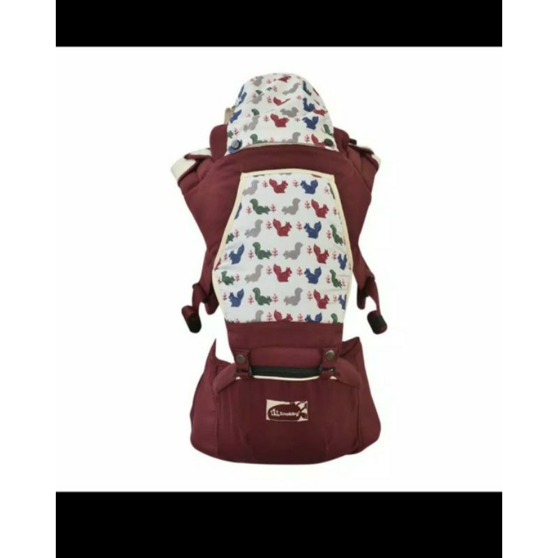 Snobby gendongan hipseat squirrel series gendongan duduk bayi gendongan depan