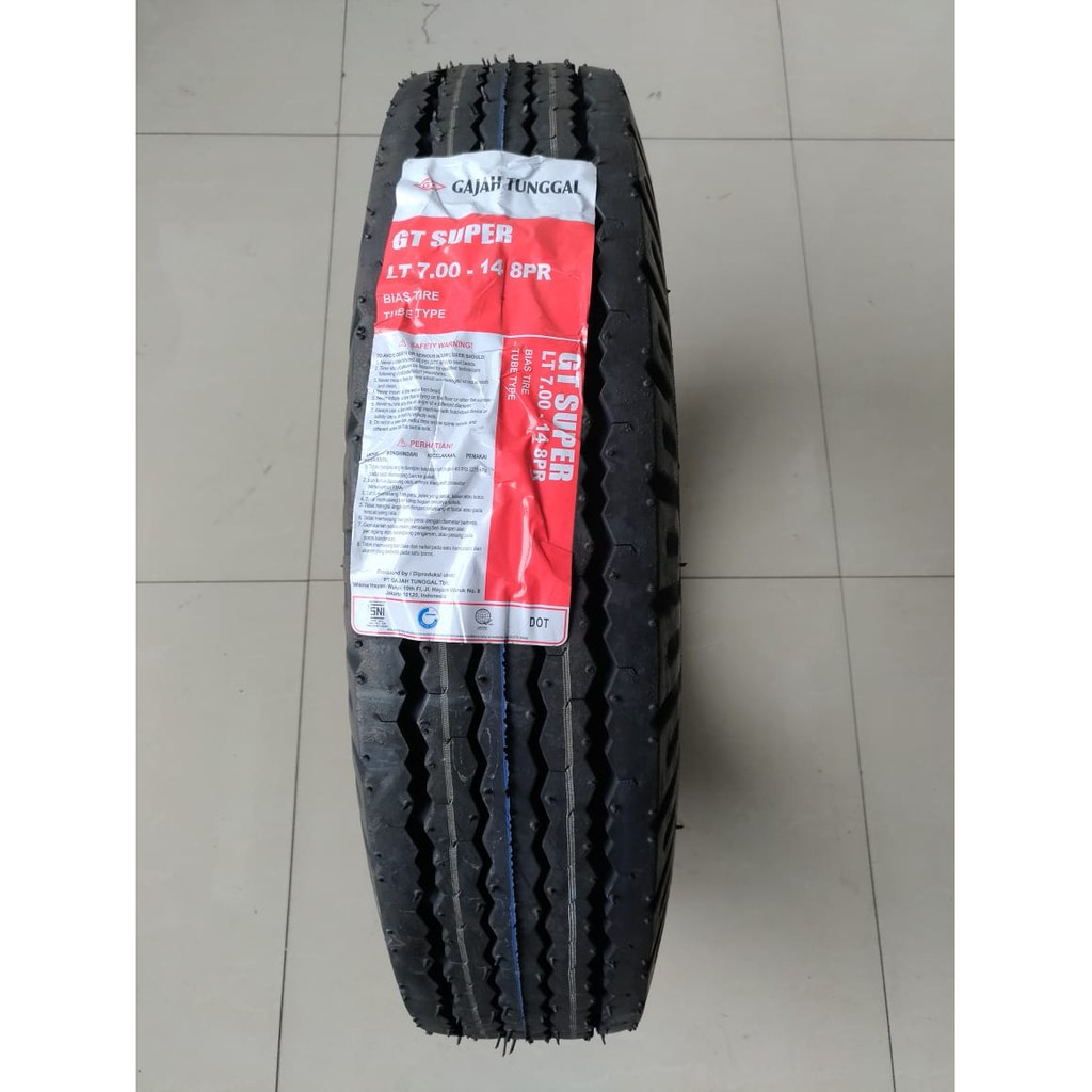 GT Radial Super 7.00 R14 8PR Ban Mobil Muatan dan Angkutan Ukuran 700-14 Seperti L300