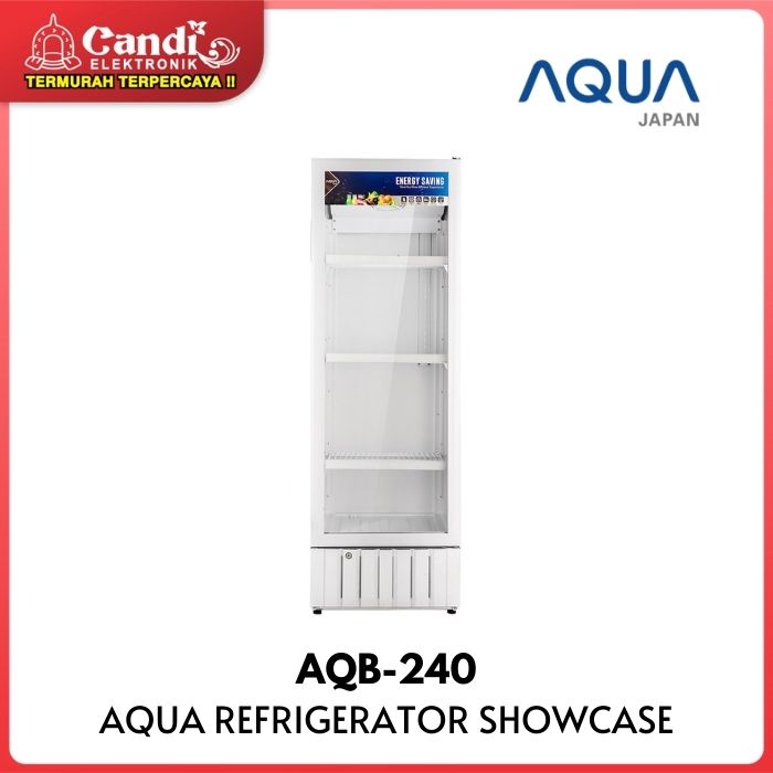 Jual AQUA Showcase Display Cooler 230 Liter AQB-240AB Anti Bacterial ...