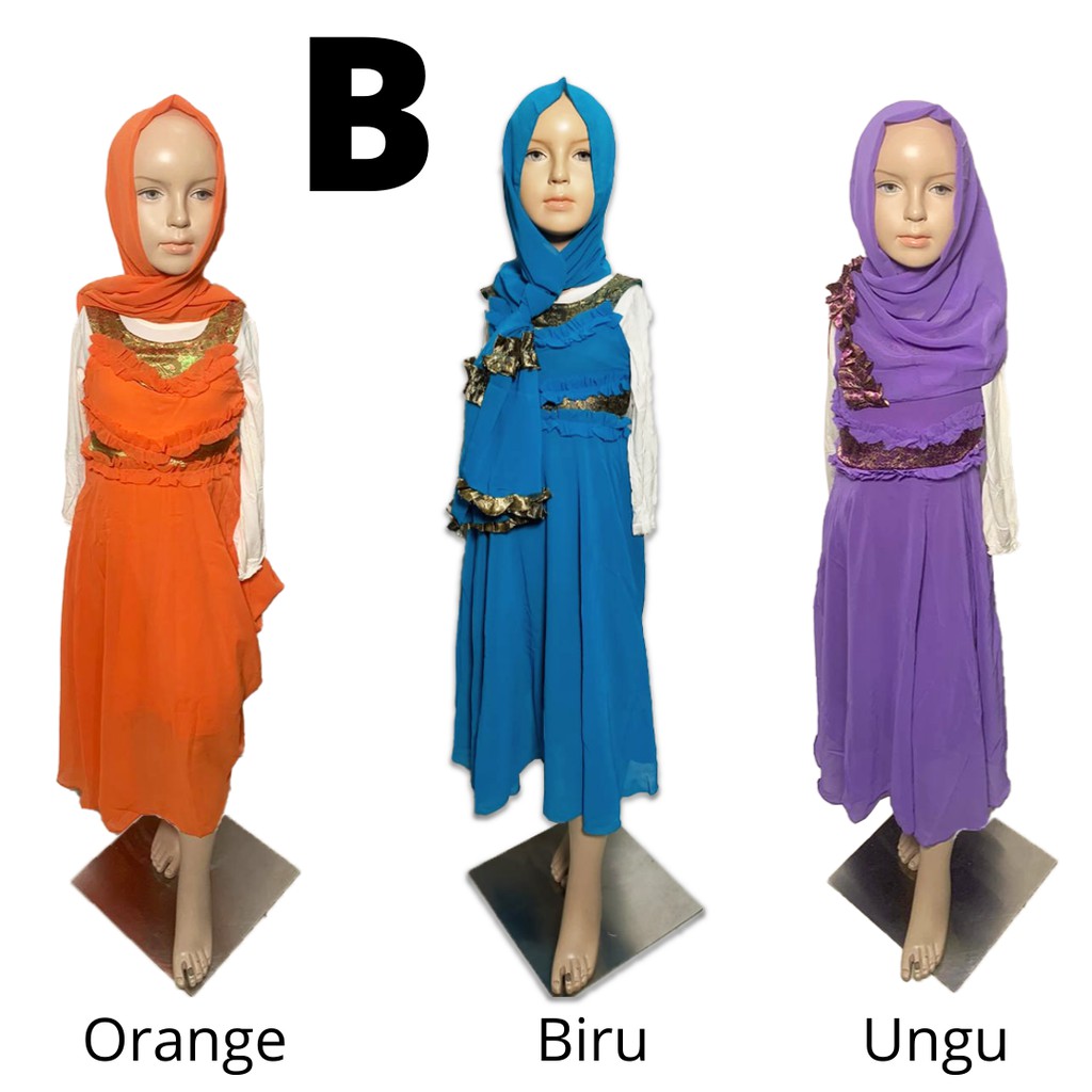 Termurah! Baju Muslim Anak Size 1 Tahun