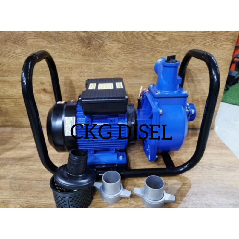 Pompa Air Alkon 3 Inch Listrik Nishikawa NEP - 30 Electric Water Pump