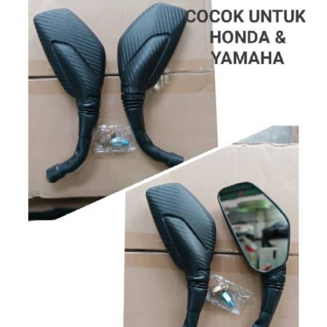 spion pulsar spion x1 click variasi model pulsar motif karbon spion nmax aerox pcx vario vixion tiger universal