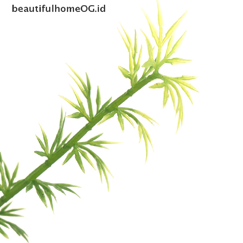 20 Pcs Miniatur Pohon Bambu Bahan Plastik Untuk Mainan