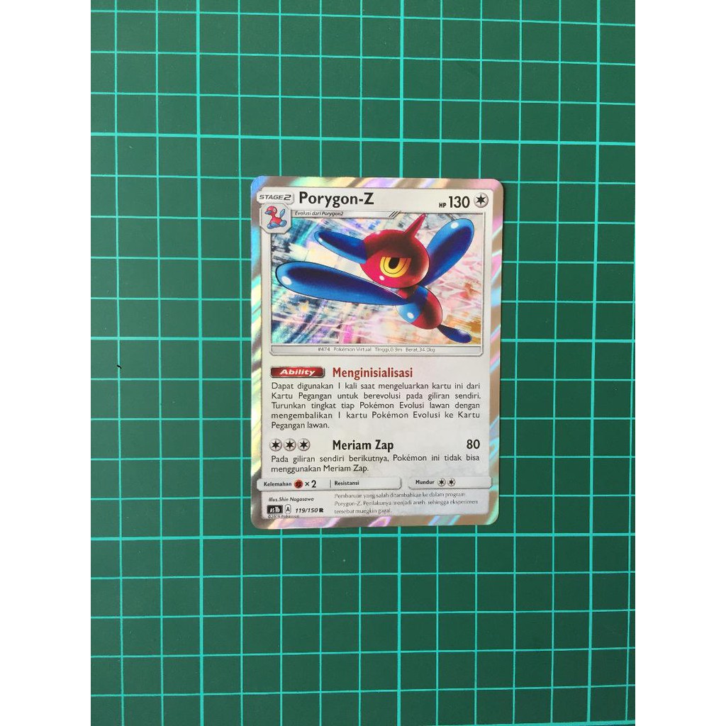 Porygon Z Foil 119/150 Kartu Pokemon TCG Indonesia