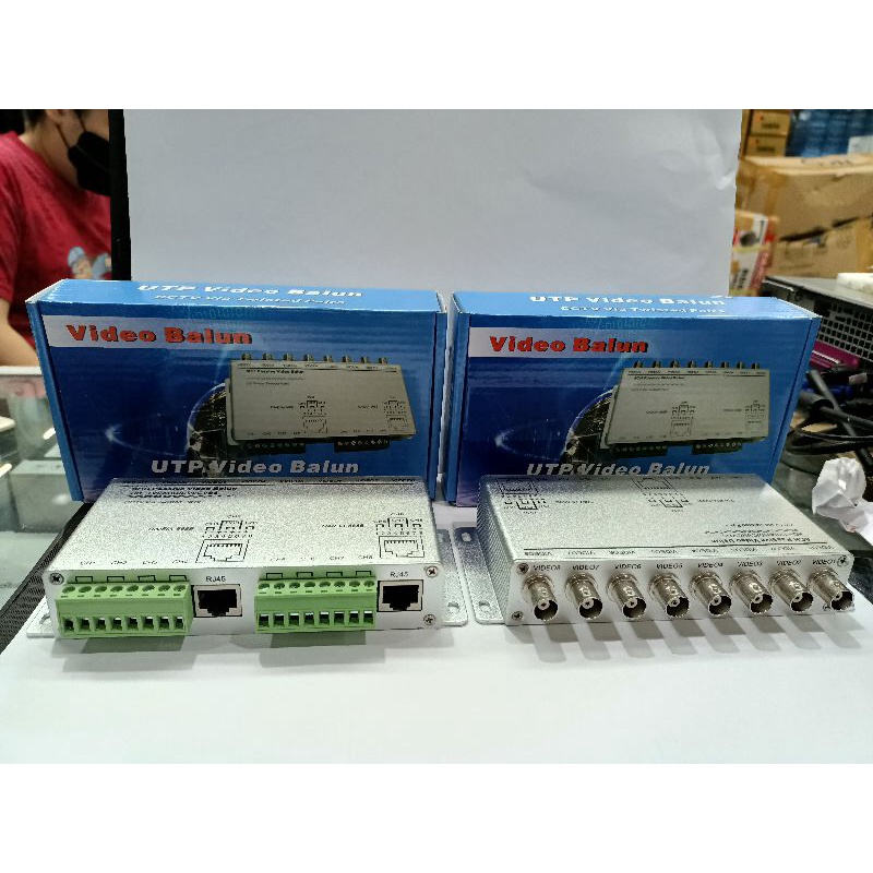 video balun 8ch passive cctv