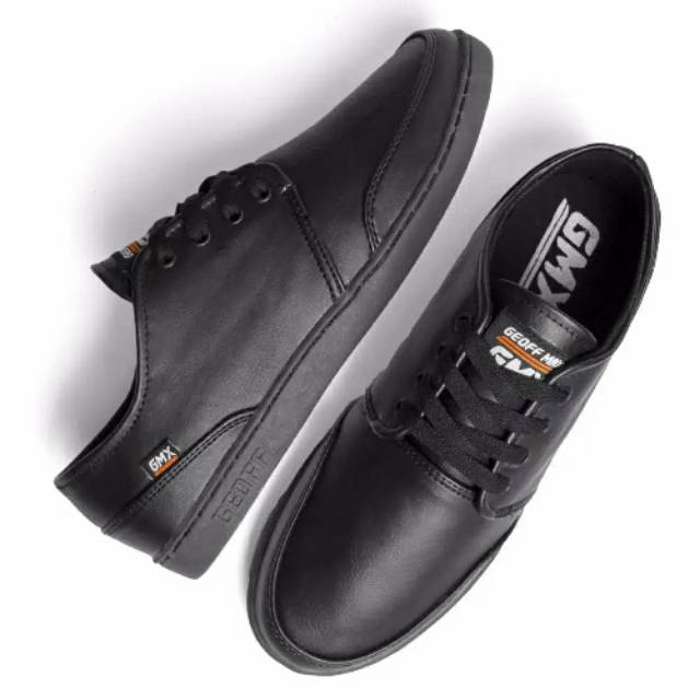 Sepatu Pria Original Leather Authentic Full Black