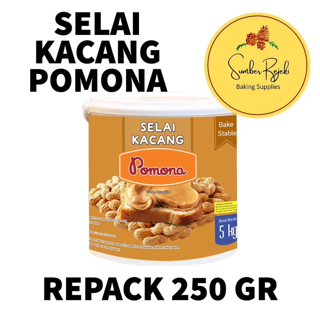 

Pomona Welco Selai Kacang 250 GR / 250gr