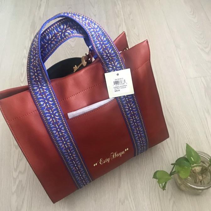 Fossil Carmen Shopper Burnt Henna