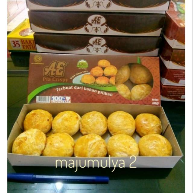 

PIA CRISPY AE / PIA CRISPY KACANG HIJAU / PIA CRISPY COKELAT