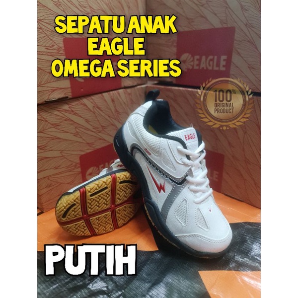 SEPATU BADMINTON ANAK EAGLE NEW ORIGINAL KIDS SHOES BULU TANGKIS JUNIOR