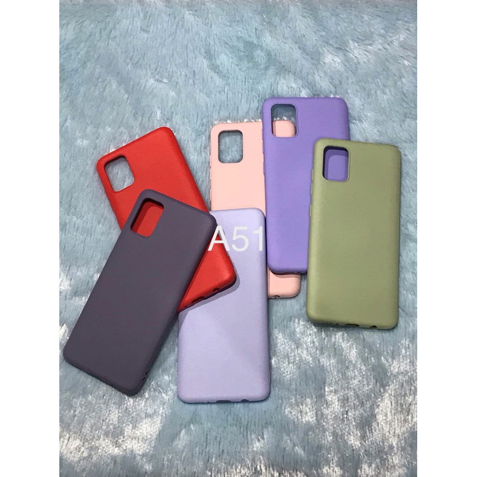 SAMSUNG A51 / A52 / A71 SILIKONE CASE POLOS BLUDRU ANTI NODA