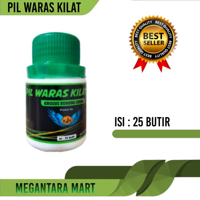PIL WARAS KILAT RJB KHUSUS BURUNG CIDERA 25 BUTIR