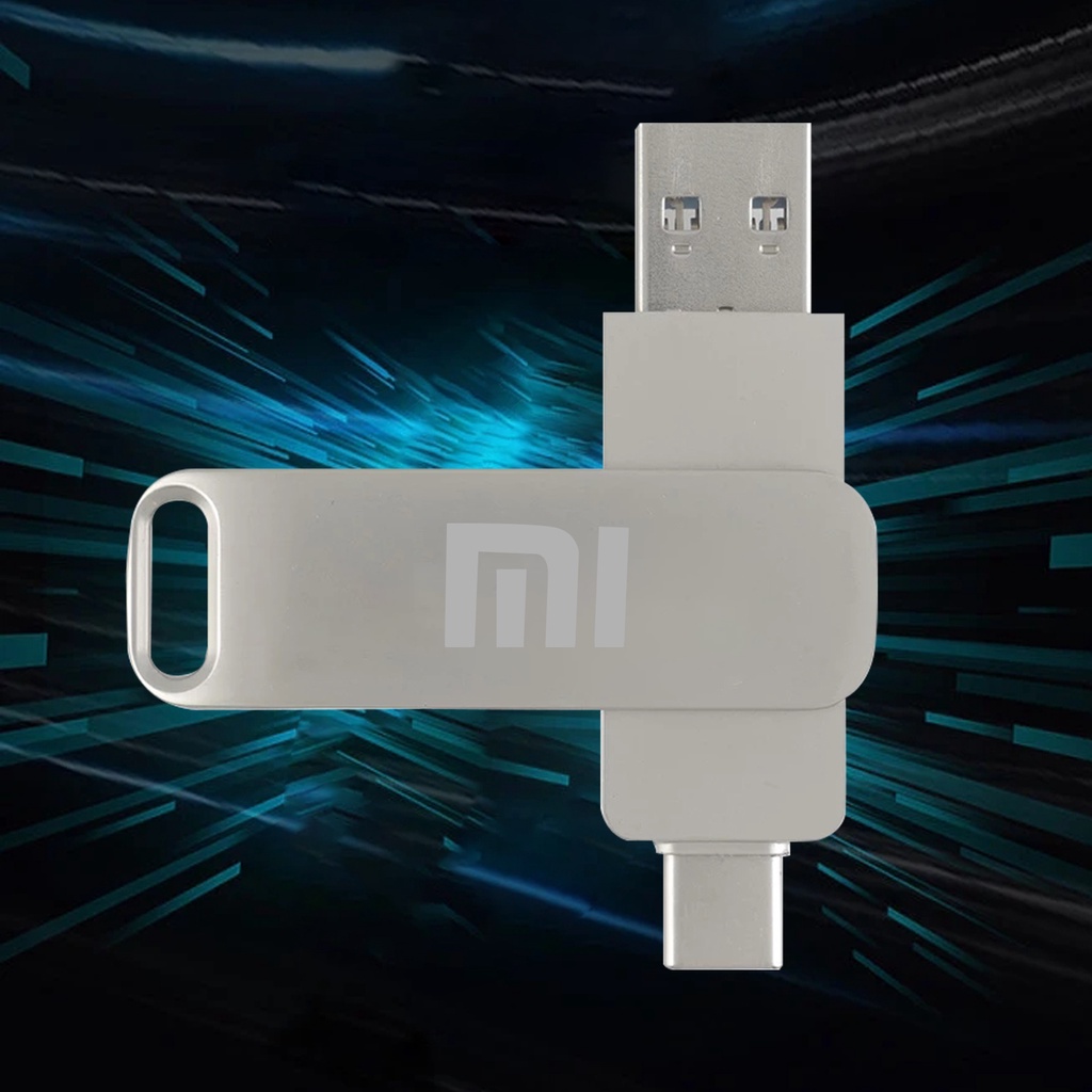 (Huluboy) Flashdisk USB 3.1 Gen 1 / 2TB Bahan Logam Untuk Laptop / Tablet