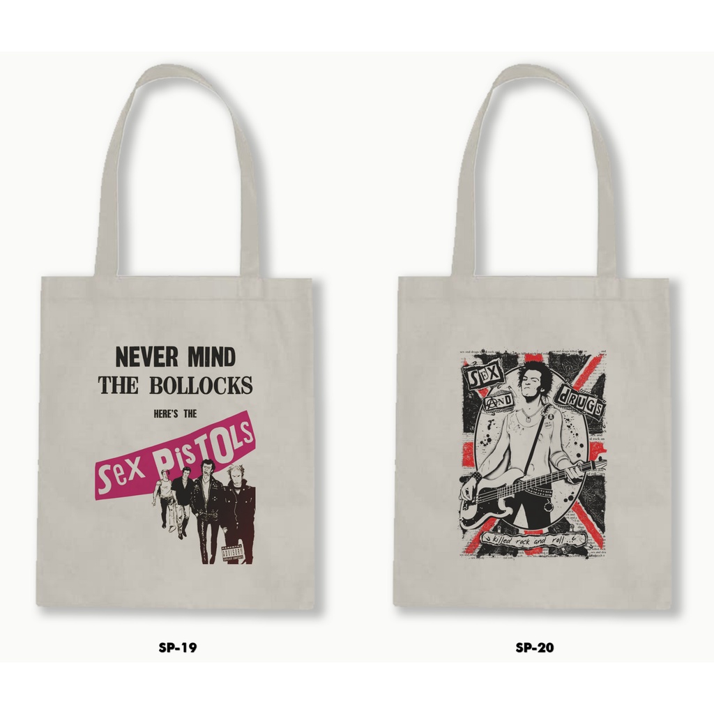 TOTE BAG BLACU - SEX PISTOLS .01