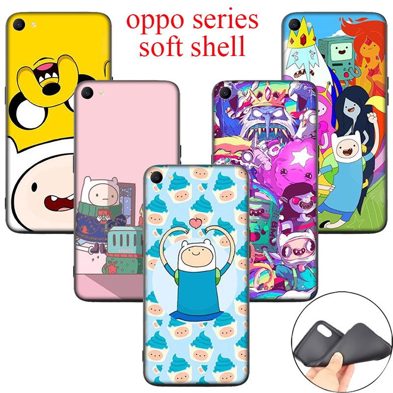 Soft Case Gambar Adventure Time Untuk Oppo A3S A5 A37 A39