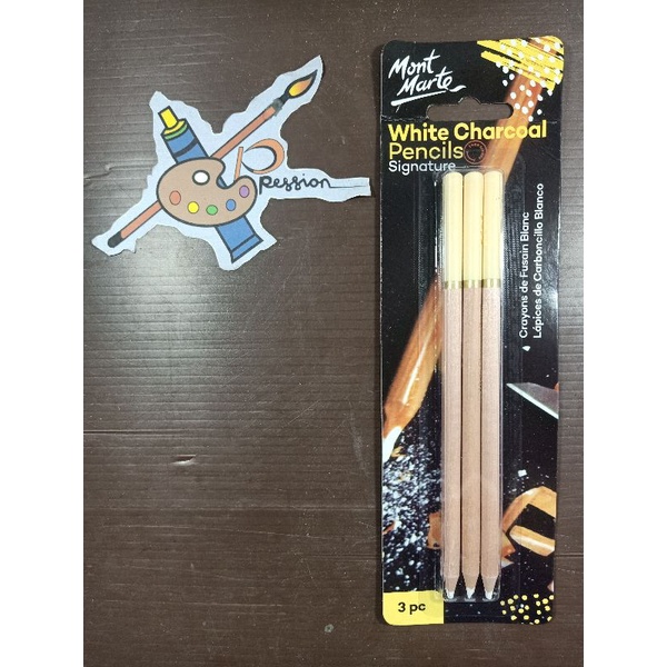 

WHITE CHARCOAL PENCILS SIGNATURE ( 3 PC )