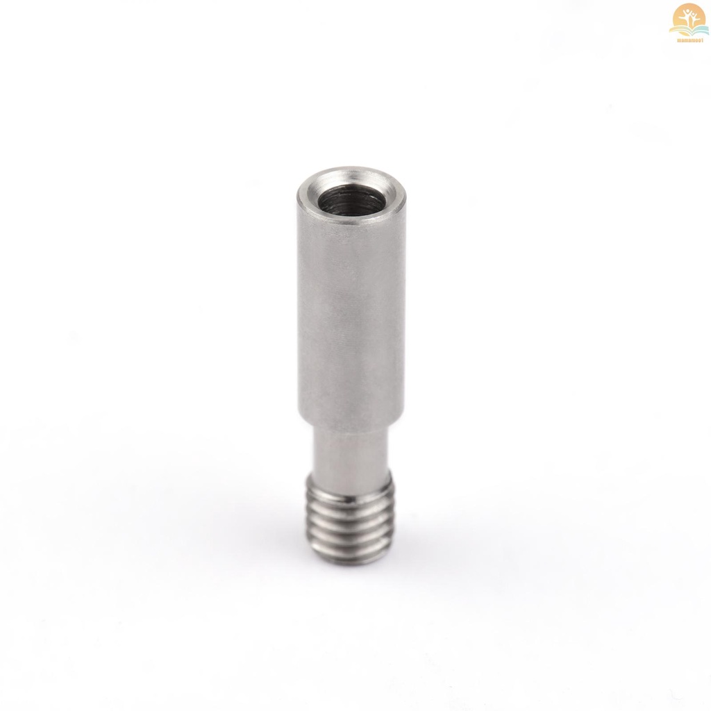 5pcs All-Metal Heatbreak Throat MK8 Extruder Throat Tube M6 Screw 26mm Length Compatible with CR-10/Ender Series 3D Printer Hotend