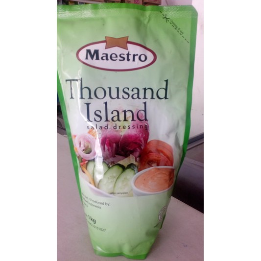 

MAESTRO THOUSAND ISLAND 1 KG / MAYONAIS SALAD DRESSING