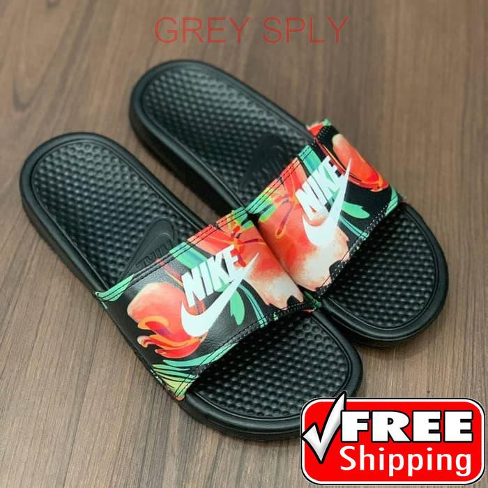 nike flower sandals