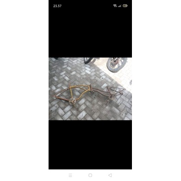 sepasang frame lowrider 16inc