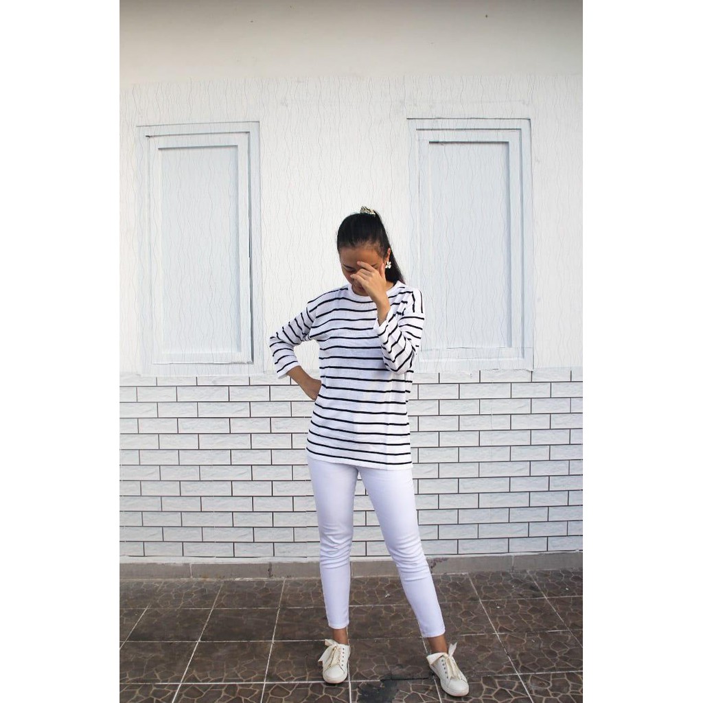 Knit stripe bigger / aatasan rajut stripe fs