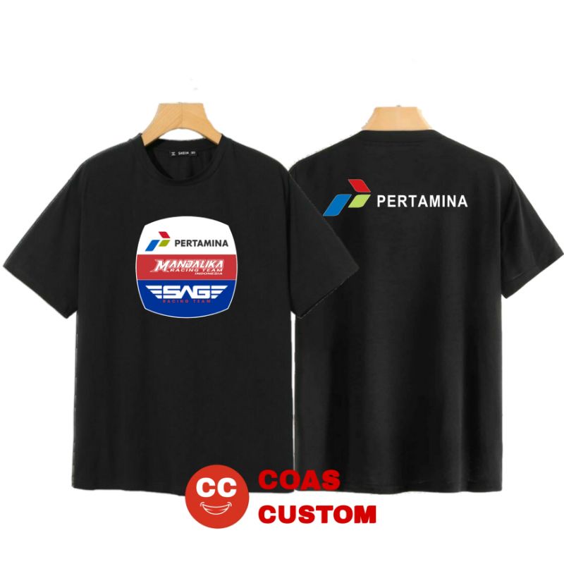 BAJU KAOS CIRCUIT MANDALIKA RACING PERTAMINA BAJU ANAK