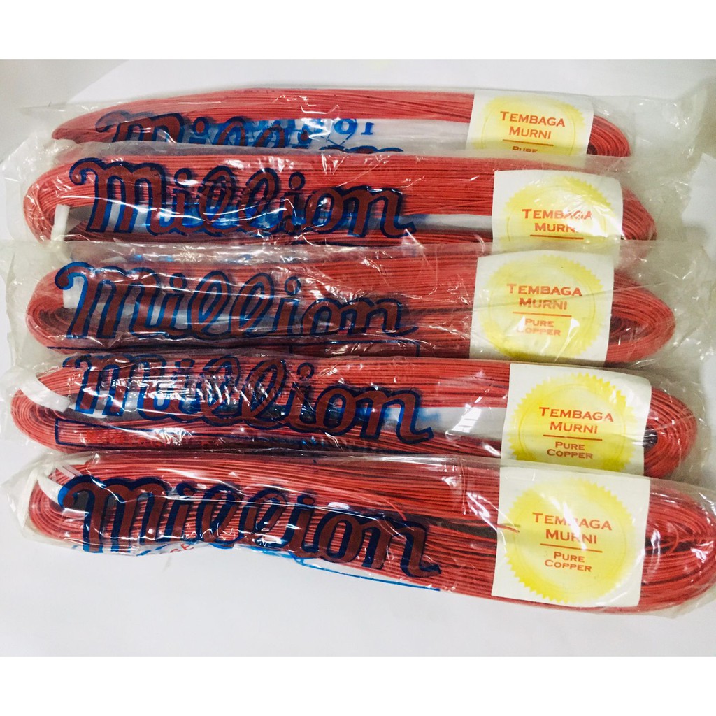 Kabel Tunggal / Cable Singel Tembaga Kecil Jumper NYA 1x0.6 mm Single Wire 1x0.6 TEMBAGA MURNI SNI