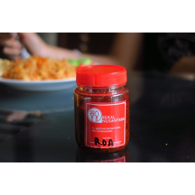 

Sambal Roa 150gr khas Bekal Nusantara