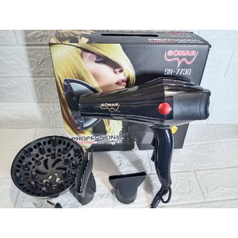 Hirdryer sonar SN-7730/hairdryer bagus/pengering rambut