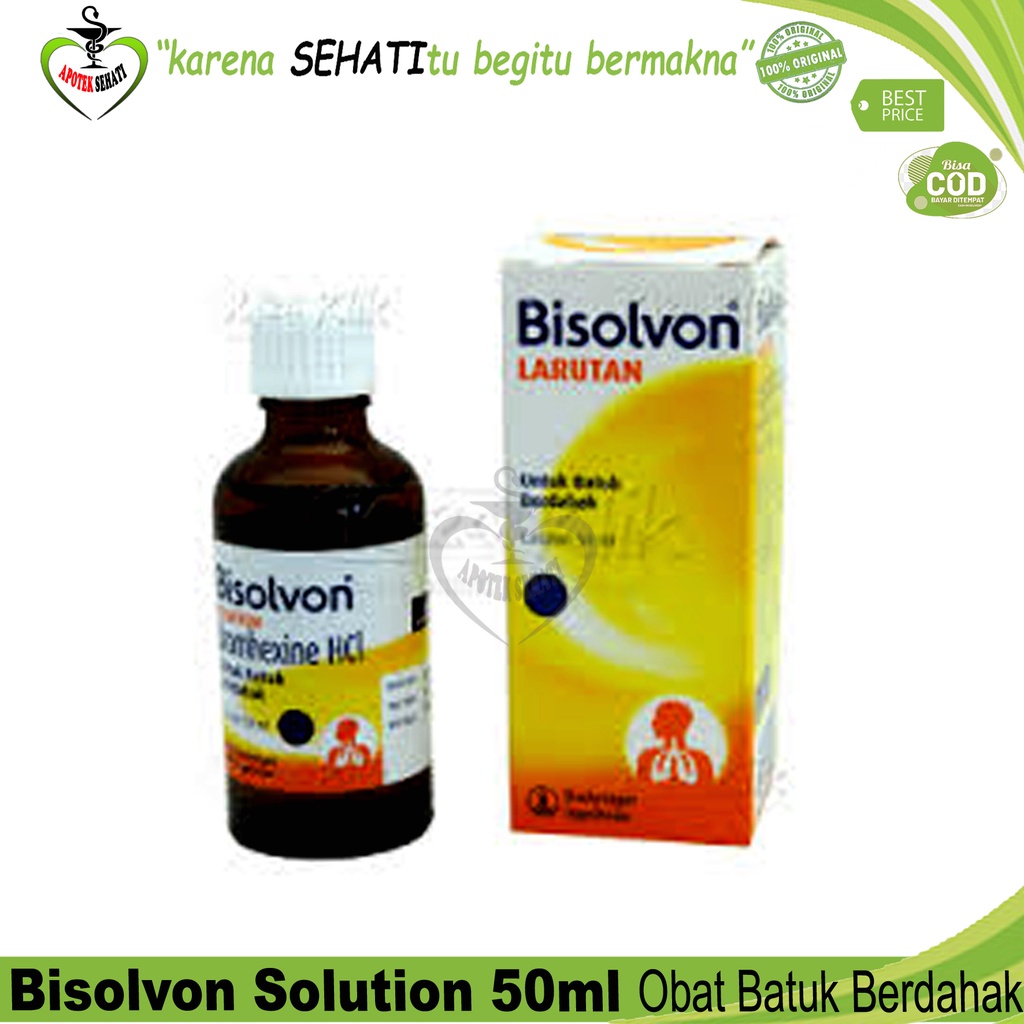 BISOLVON SOLUTION 50ML PENGENCER DAHAK MUCOLITYC