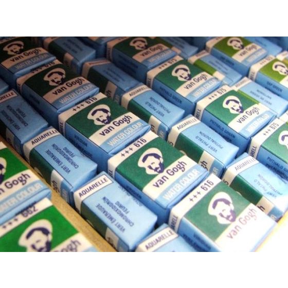 

➣ Van Gogh Water Colour Half Pan / Watercolor Half Pan ♪