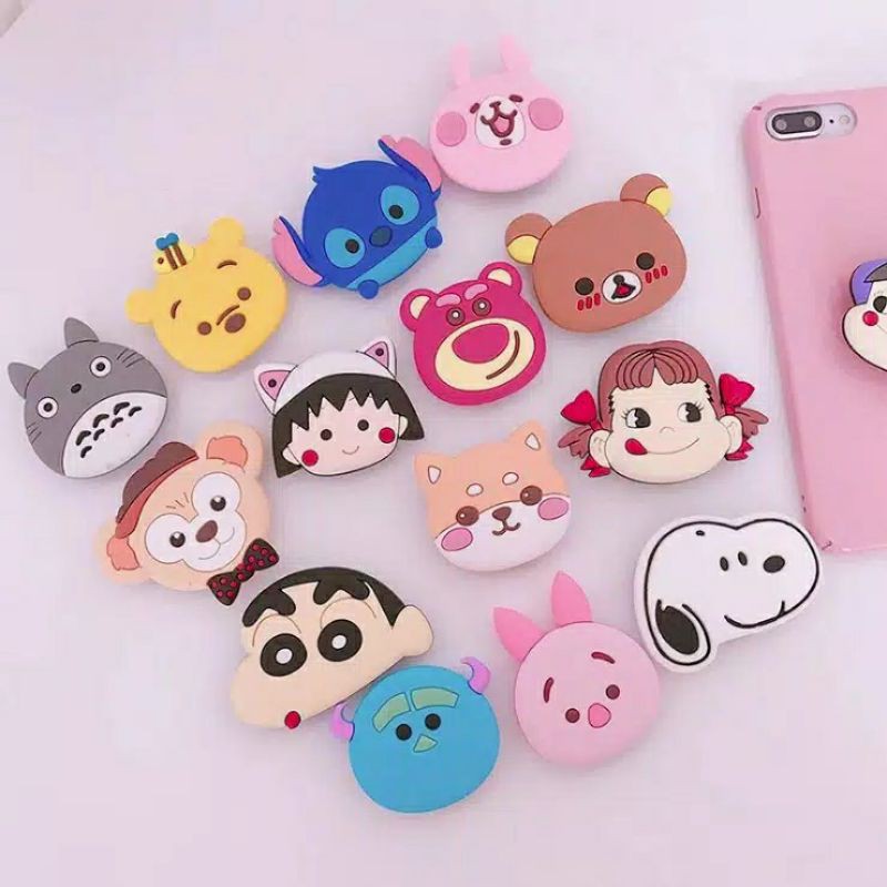 ✨NAGIHI✨ POPSOCKET KARAKTER POP SOCKET HANDPHONE 3D/ POPSOKET HP KOREA