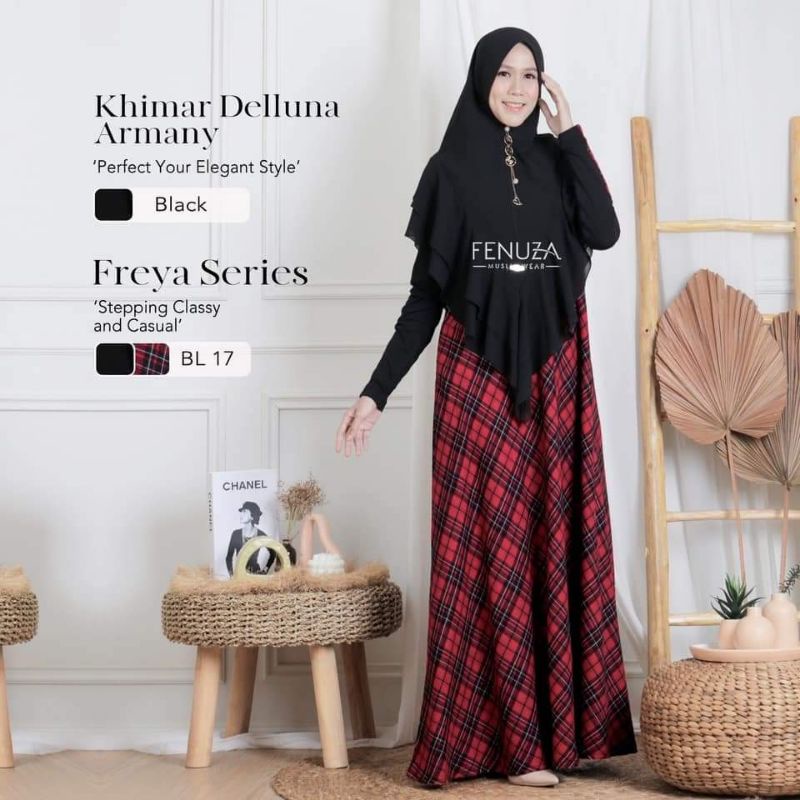 FREYA DRESS BY FENUZA (DRESS ONLY)