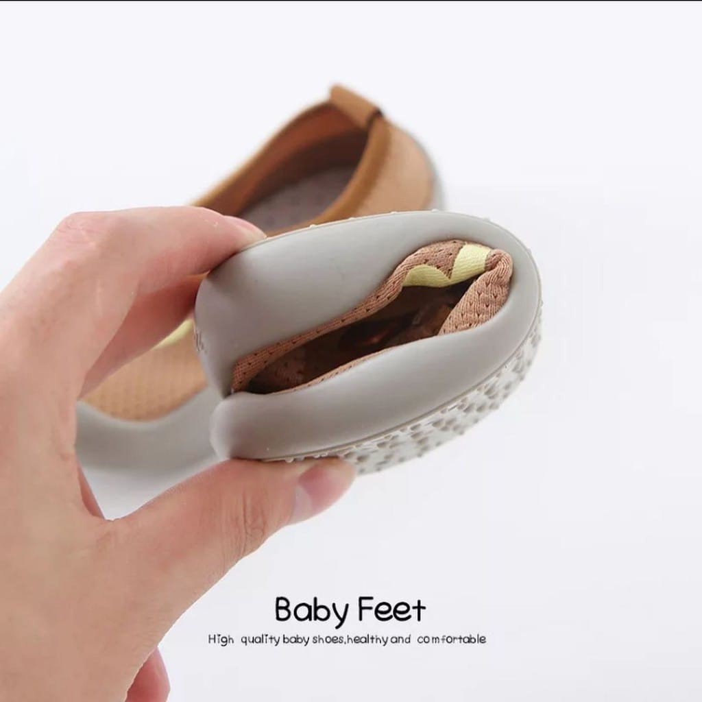 Sepatu import anak bayi cewek babygirl flatshoes pergi jalan karet murah kekinian fashion cantik sup