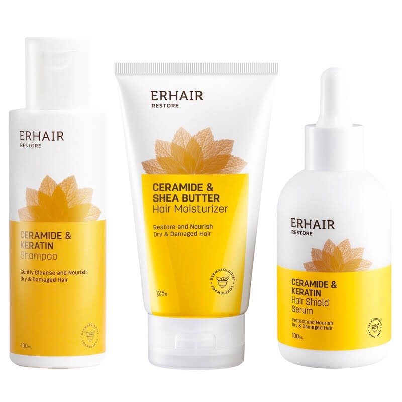 Erhair Restore Shampoo | Moisturizer | Serum