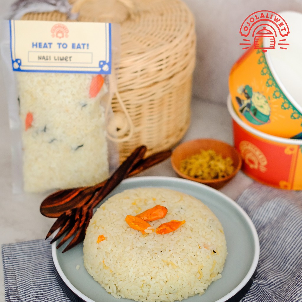 Nasi Liwet Komplit OJOLALIWET (4 Porsi)
