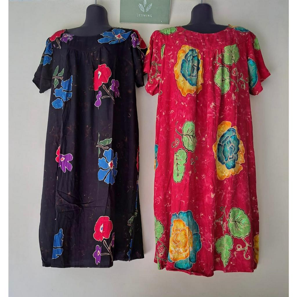 Daster Tangan Batik Sunan Model Baby Look XL