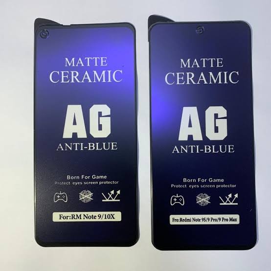 Tempered CRM Anti BLUELIGHT+RADIASI INFINIX NOTE 30PRO 8/7 LITE/S5 S4/Hot 30 NFC 30i 20 20s 12 12i 12 Pro 12Play 10/10S/10Play/9 PLAY 11 11s 11PLAY/Zero 20 GB Tempred Biru Blue Light i-Pecah Ceramic Full Cover/Tempred Plastik Keramik Glass Ray 5G 4G s 30