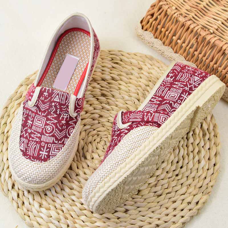 Sepatu Fashion Wanita Flatshoes Motif - 1609