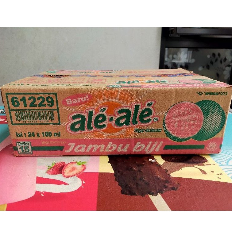 

Air Minuman Segar Ale Ale Gelas 180ml 1 Dus isi 24.