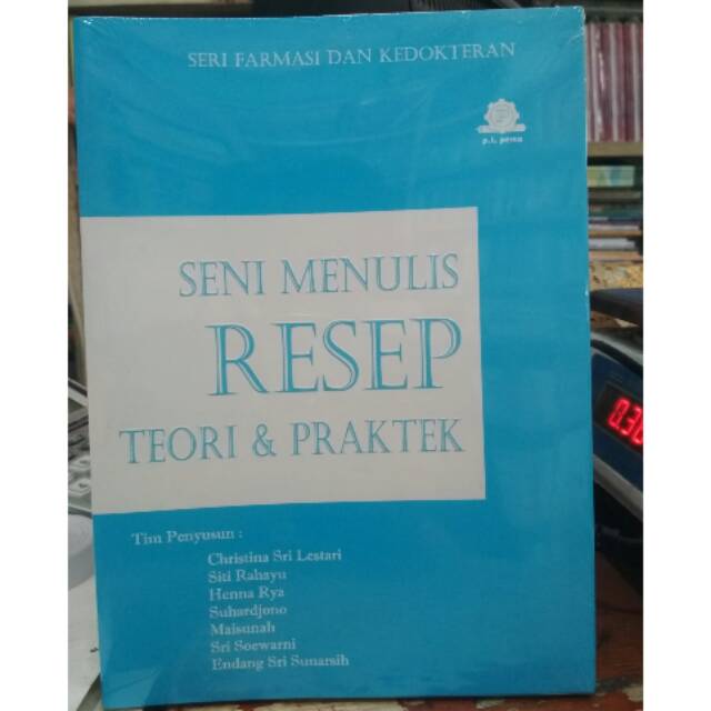 

Seni Menulis Resep Teori dan Praktek