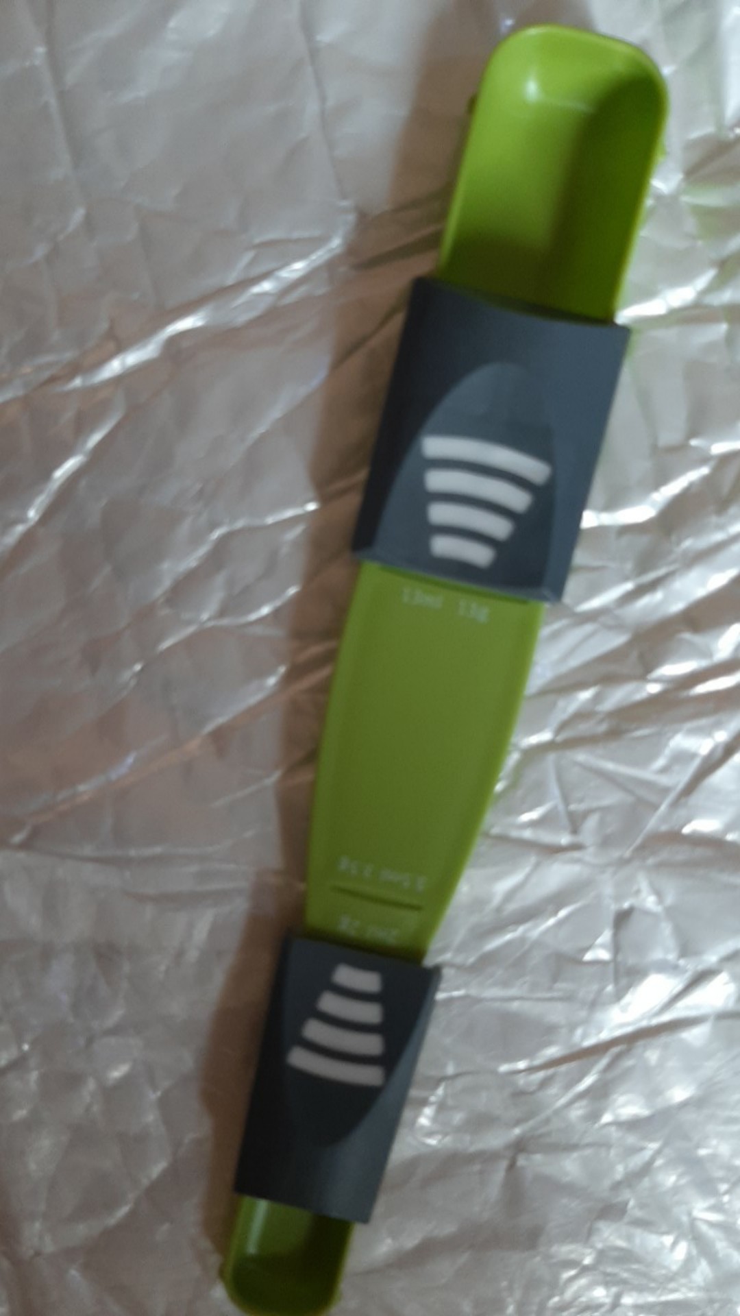 1pc Sendok Takar Dengan Model Ujung Ganda Dan Dapat Disesuaikan Untuk Masak / Baking