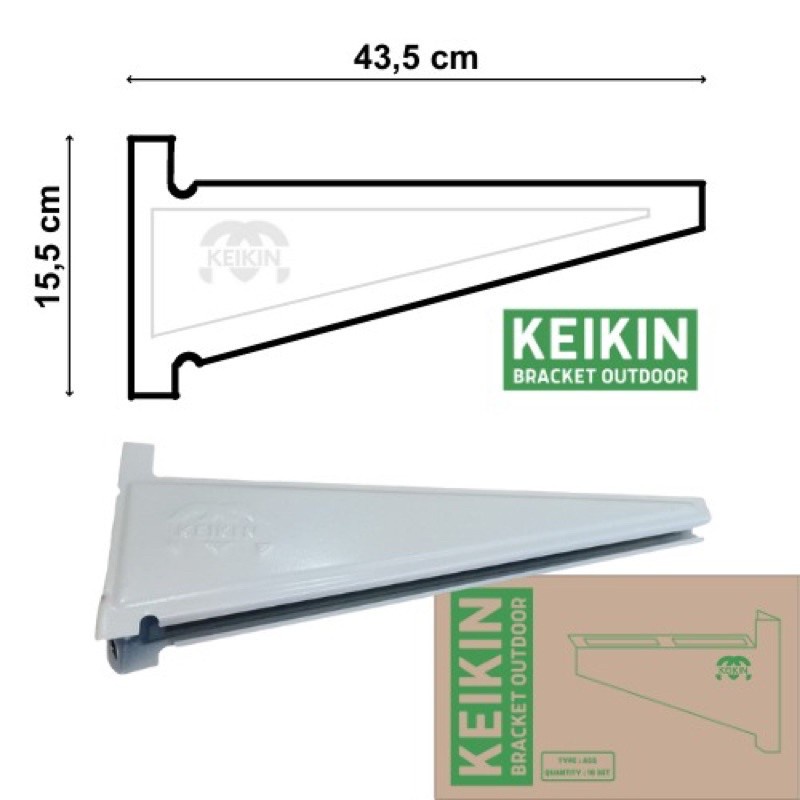 Bracket Outdoor AC 1/2pk 3/4pk 1pk Braket Dudukan AC